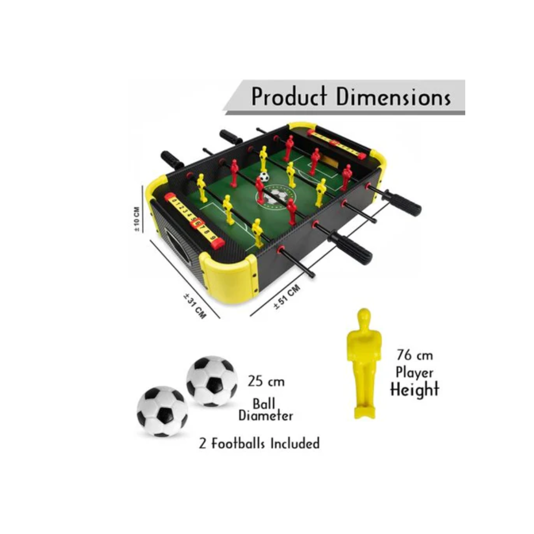 itoys Football Foosball Tabletop Game Multiple Row