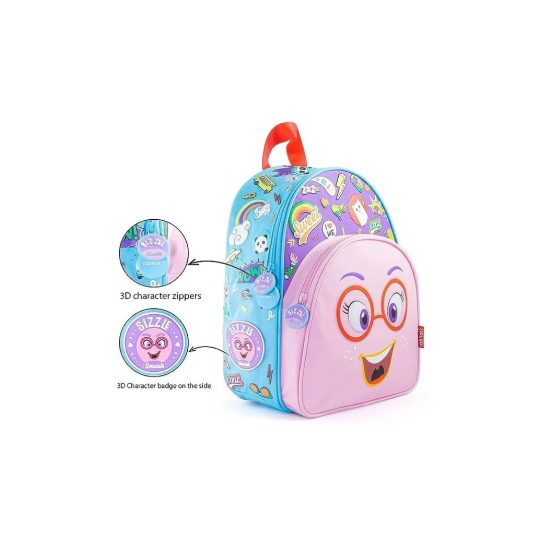 Rabitat Smash School Bag Sizzle 12 Inches
