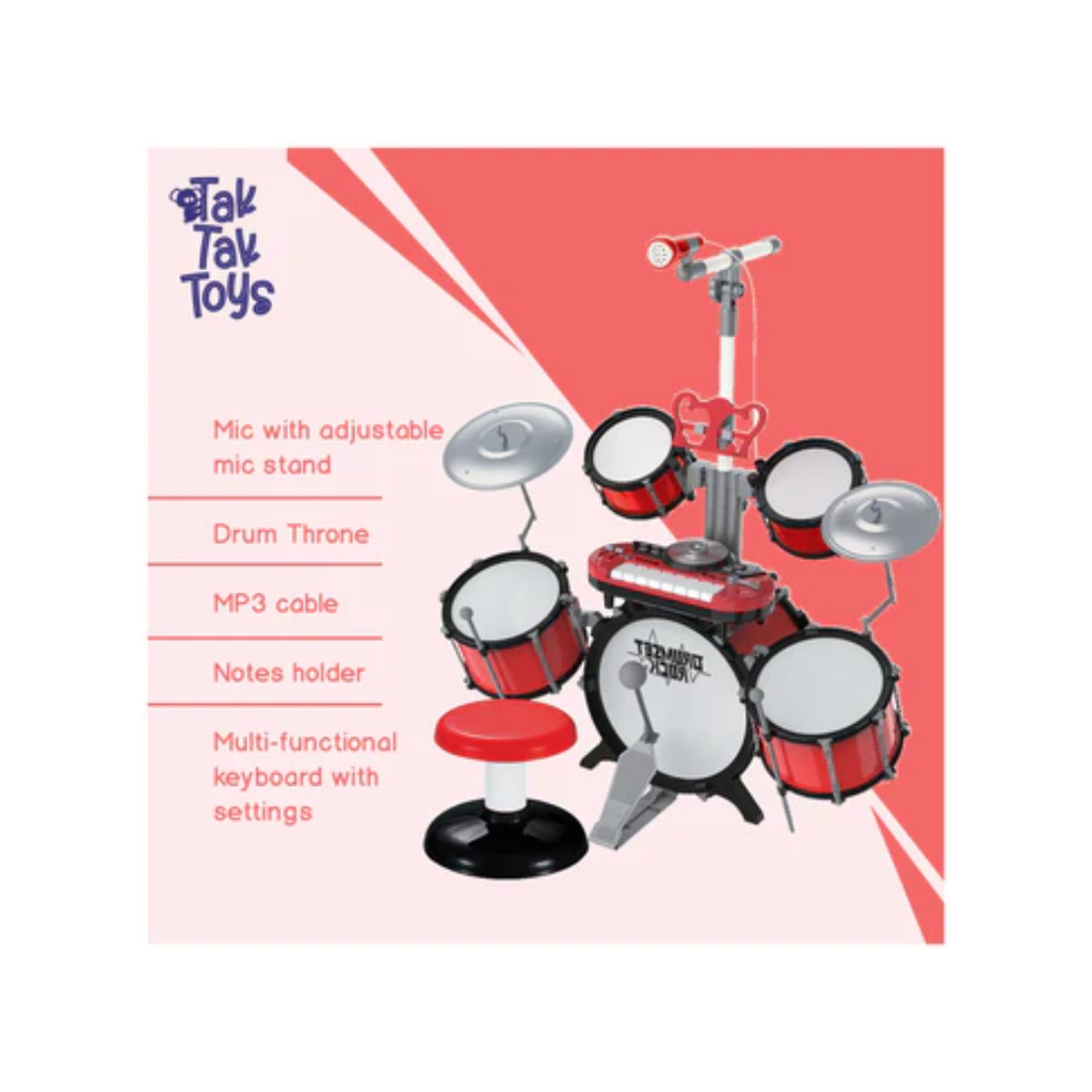Tak Tak Toys  Dynamo Drumset