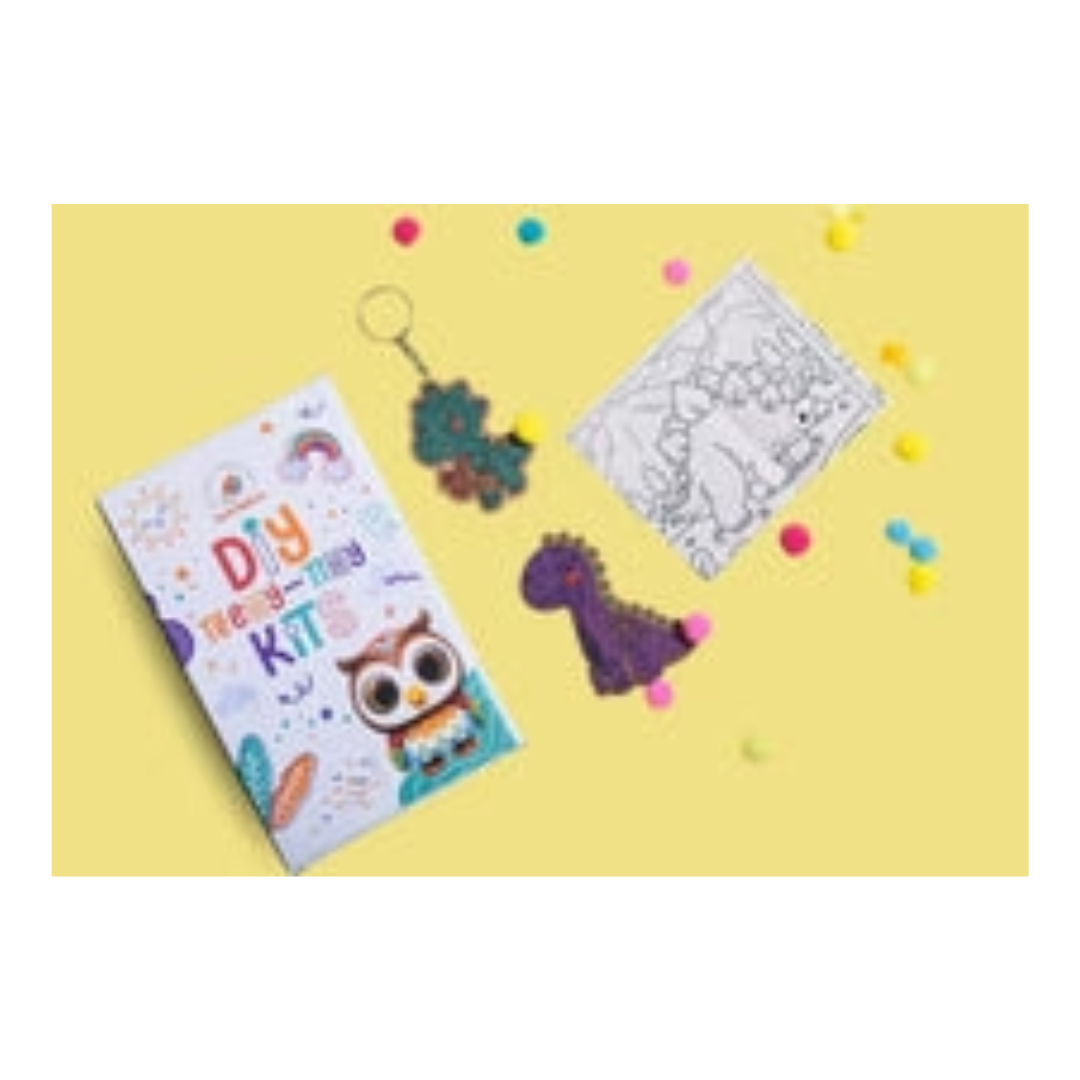 iLearnNGrow Teeny Tiny DIY Dino Painting Kit – 3‑in‑1 Craft Set for Kids