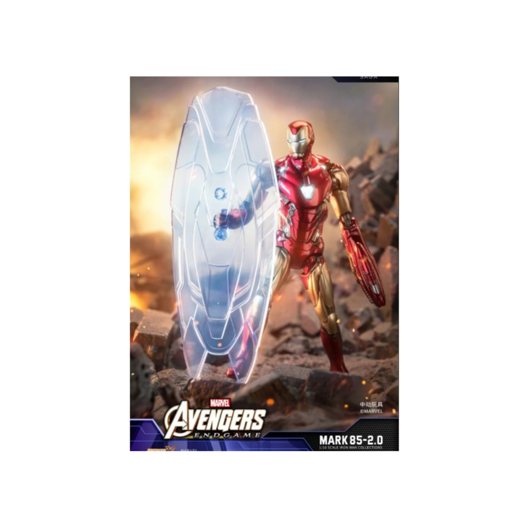ZD Toys Iron Man MK85 2.0 Version Luminous Ver 7 Inch