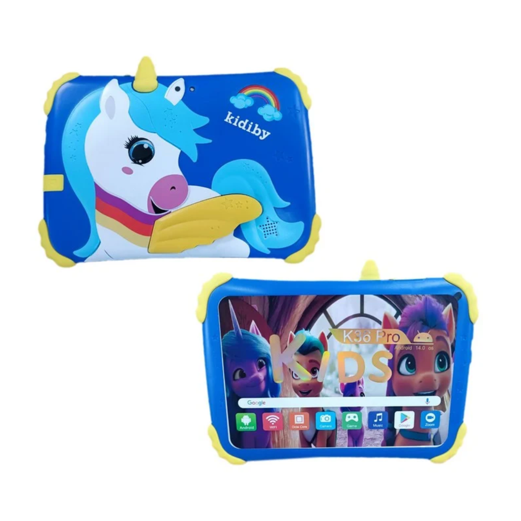 Kids K36 Pro 7-Inch IPS Learning Tablet – Unicorn Design