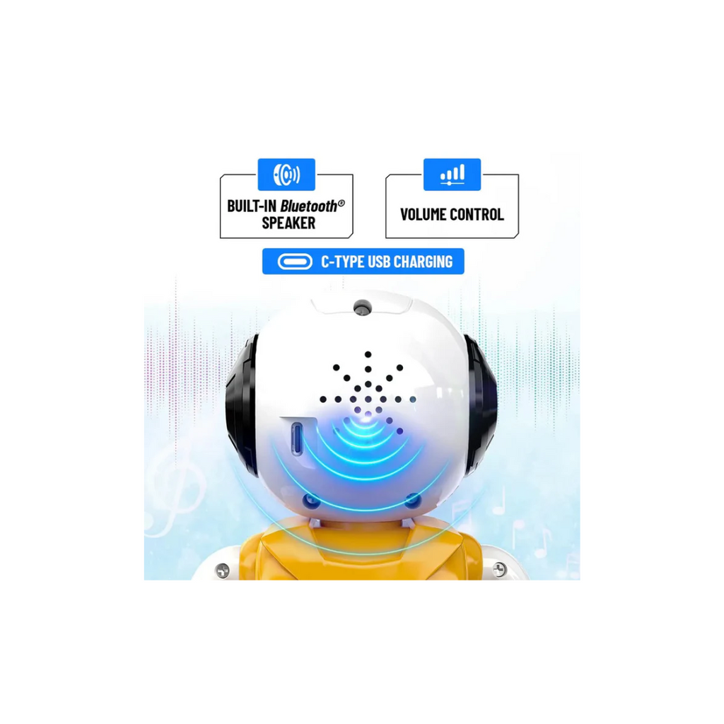 Mirana Smart Interactive Walking Robot Moon Walker Yellow