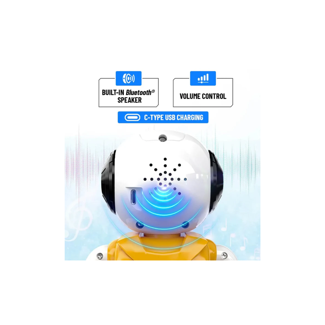 Mirana Smart Interactive Walking Robot Moon Walker Yellow