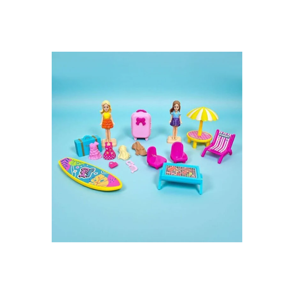 Rainbow Toys Doll with her Camping and Travel Accessory Luxyry RV Set