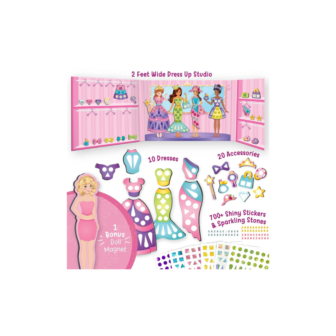 Imagimake DIY Magnetic Dress-Up Princess