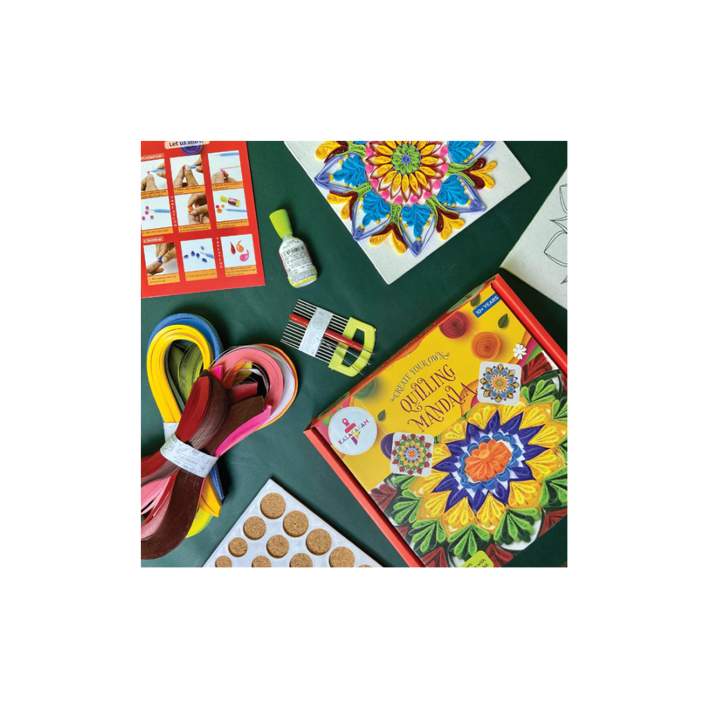 Kalakaram Quilling Mandala Kit
