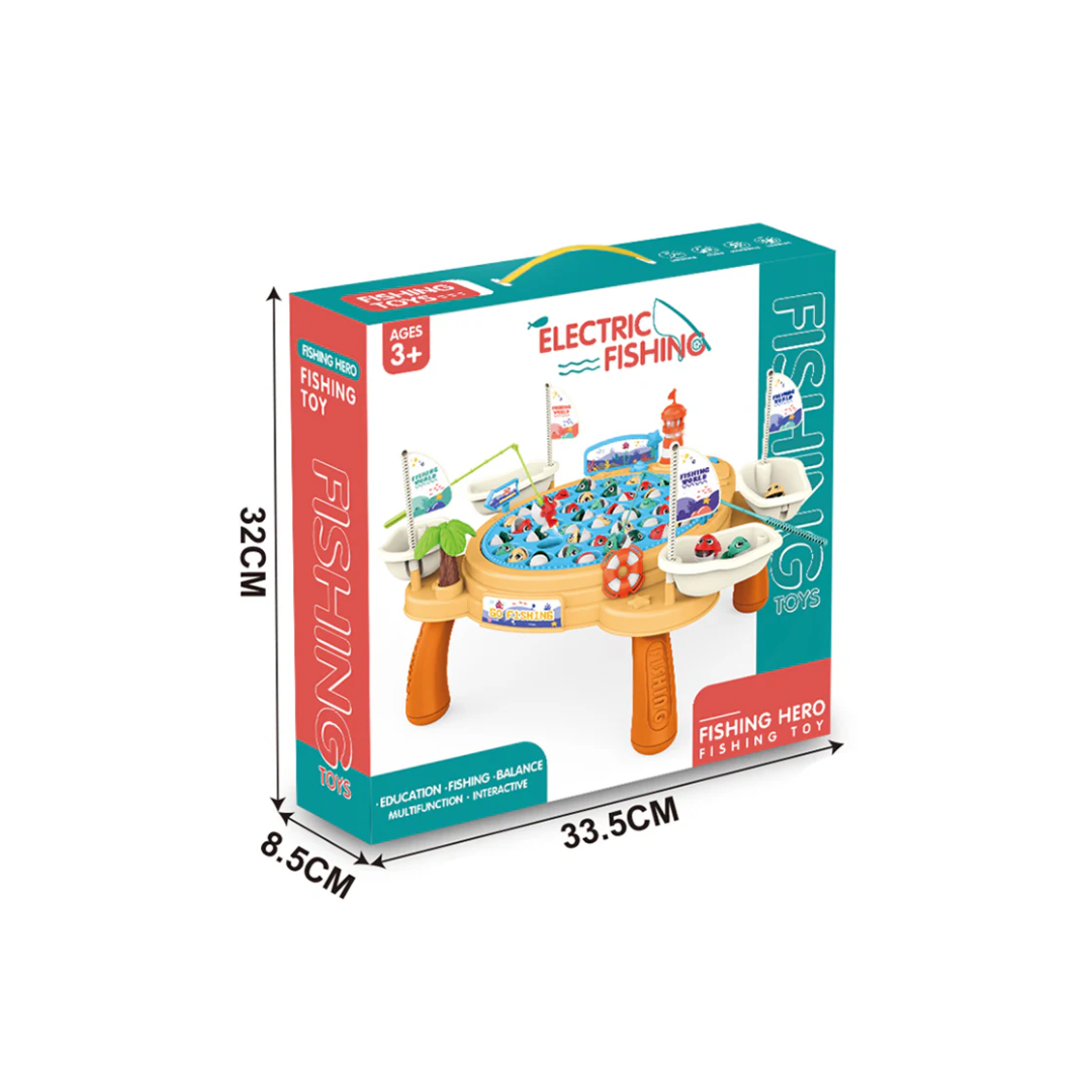 Lumo Electric Fishing Game Twirling Fishing Toys with Music
