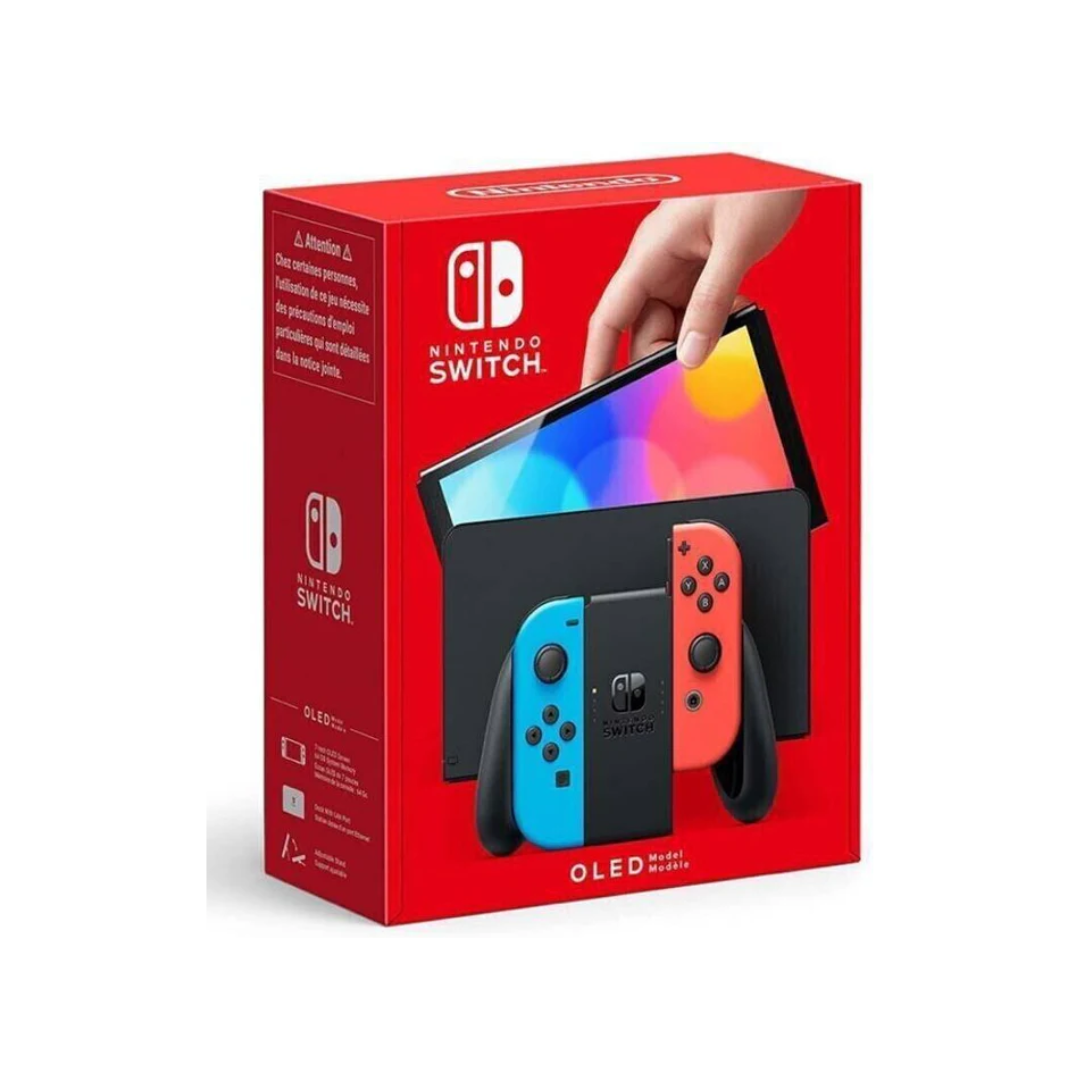 Nintendo Switch OLED Model Neon Red & Neon Blue Joy-Con 64GB