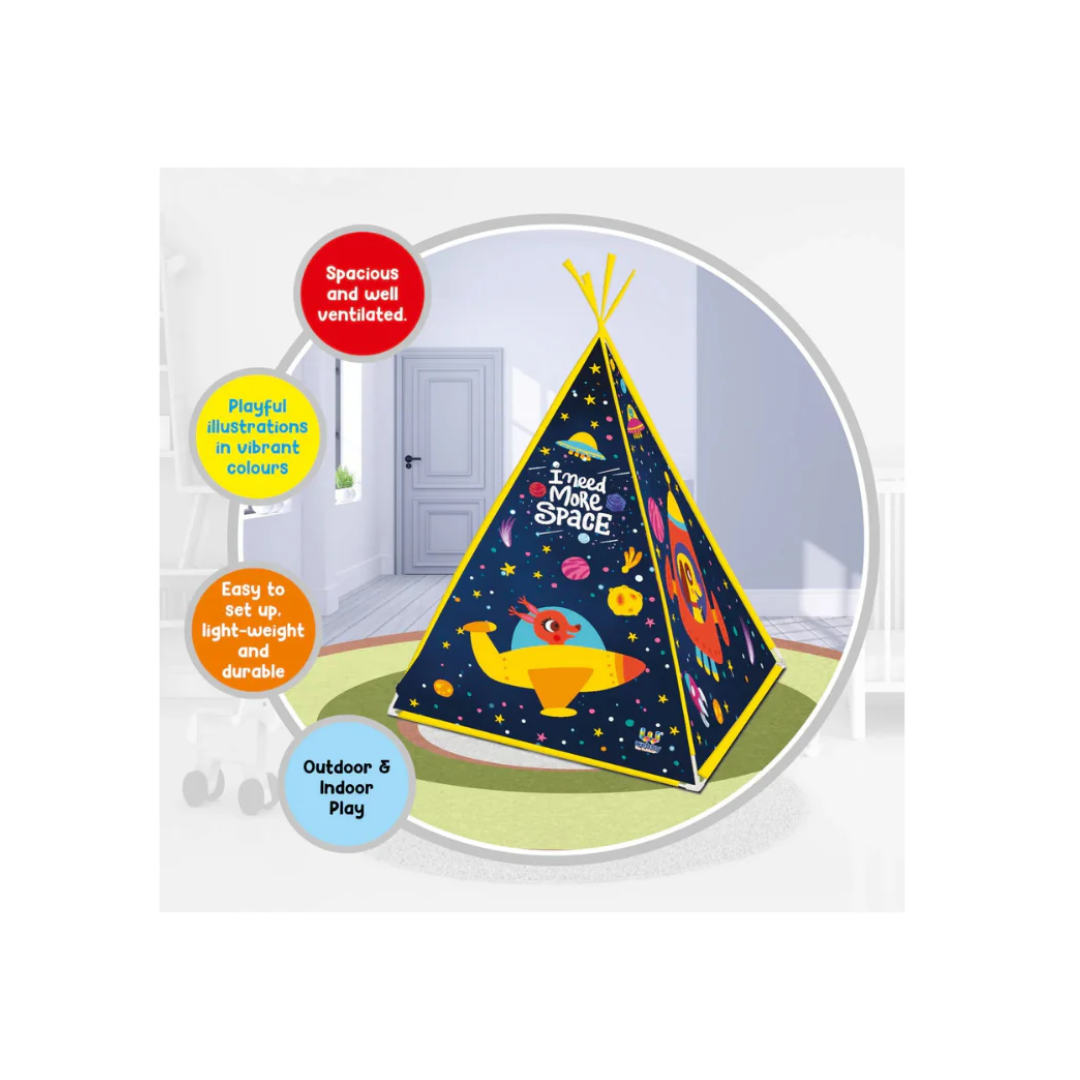 Webby Tee Pee Play Tent House Explore The Space
