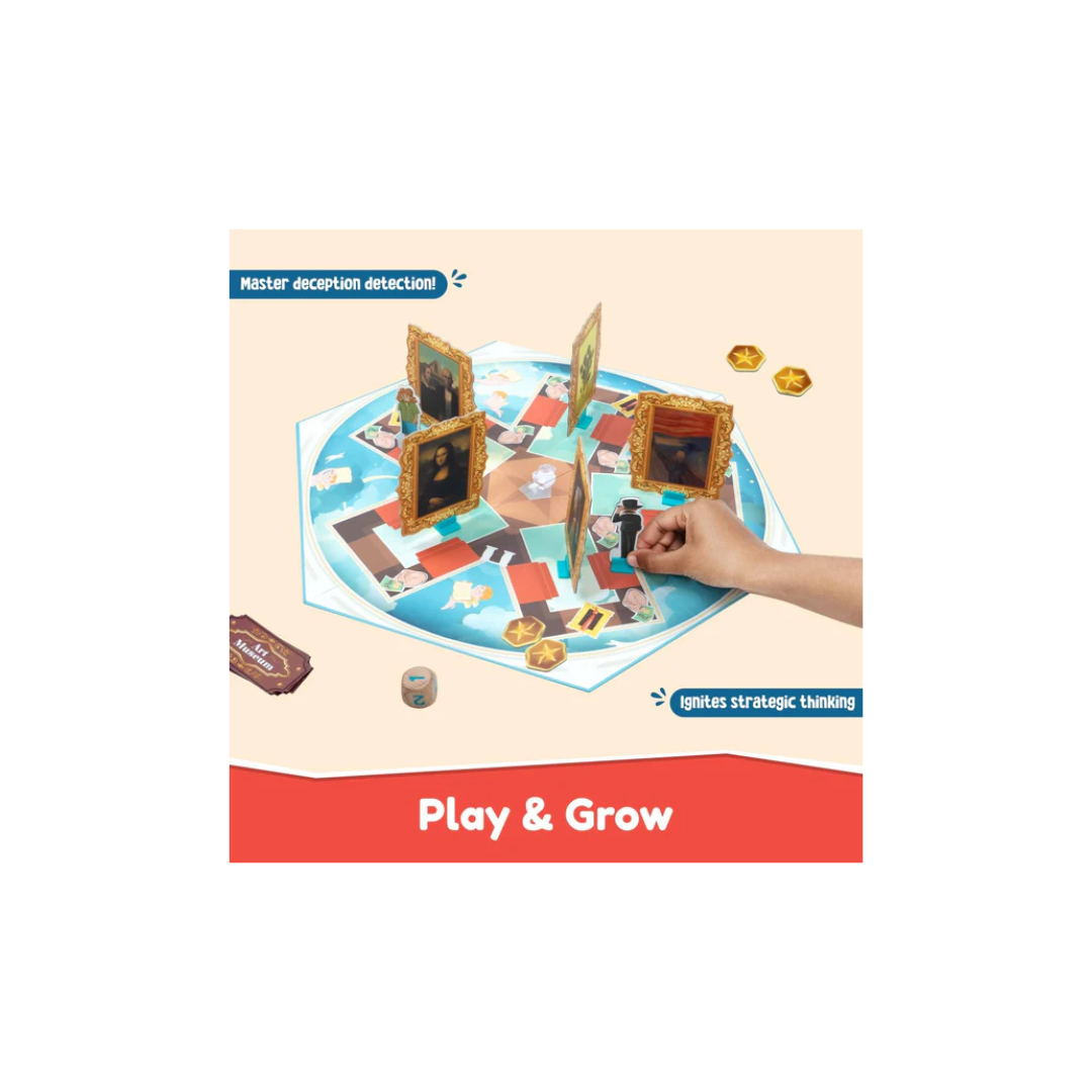 Bloomingo Frame The Fake Board Game, 4Y+