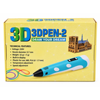 3D Printing Pen-2 with LCD Display, Adjustable Temperature & Speed | Creative 3D Drawing Pen for Kids & Beginners