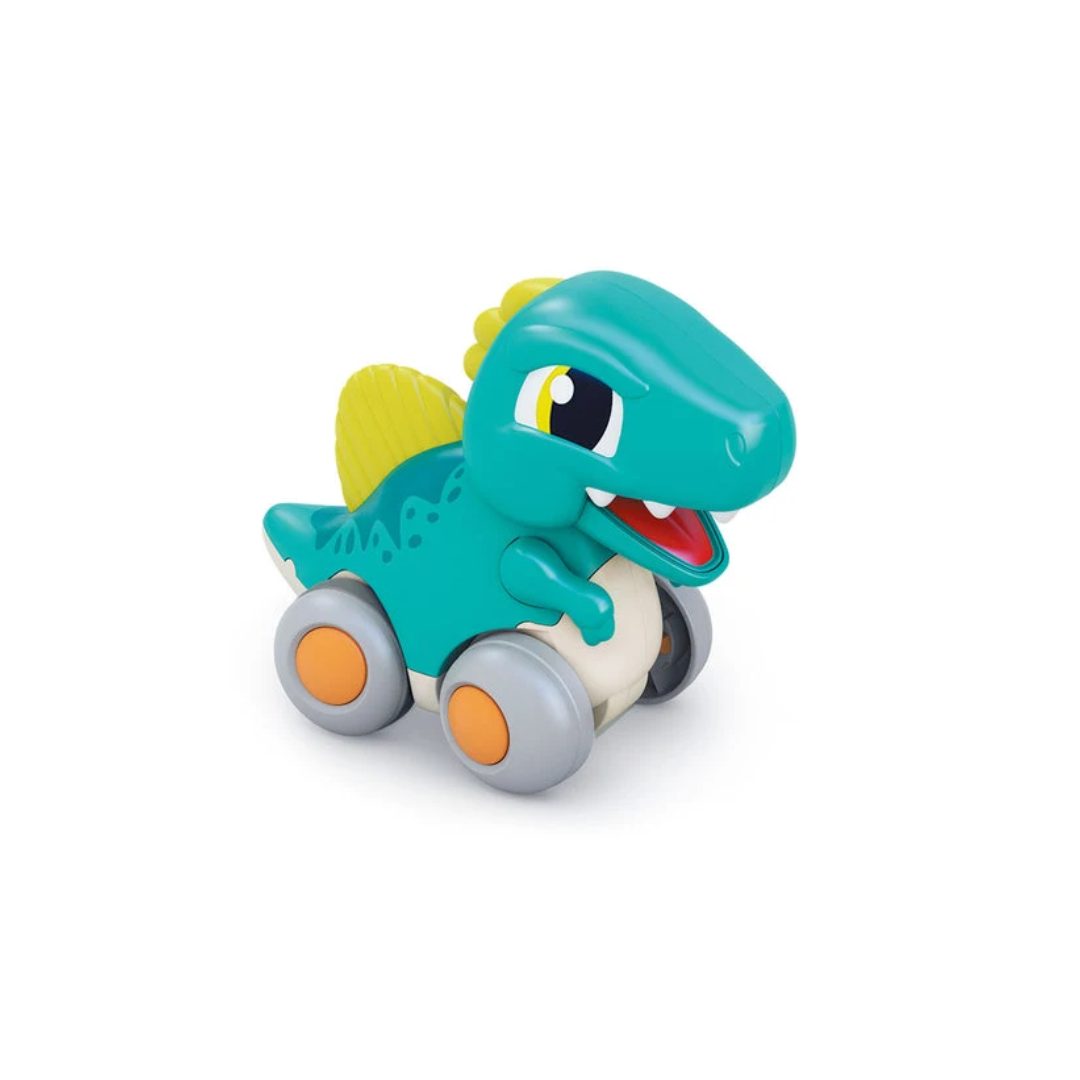 Hola Cool Run Dinosaur Friction Powered Push & Go Dinosaur for Kids Cute Walking Dinosaur Toy Assorted Color