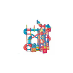 Magnetic Blocks Marble Run Diy Set (199 Pieces)