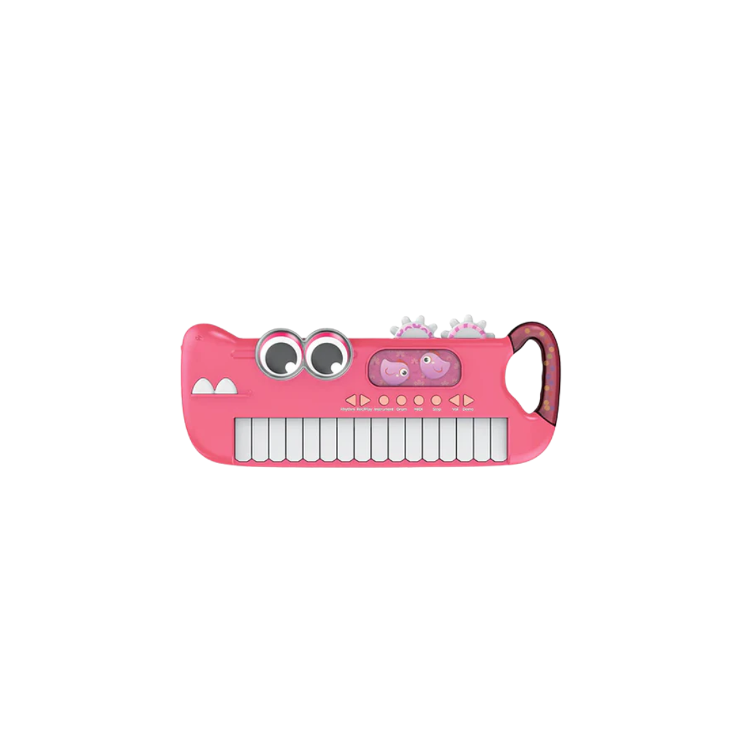 Rainbow Toys Crocodile Electronic Piano Keyboard
