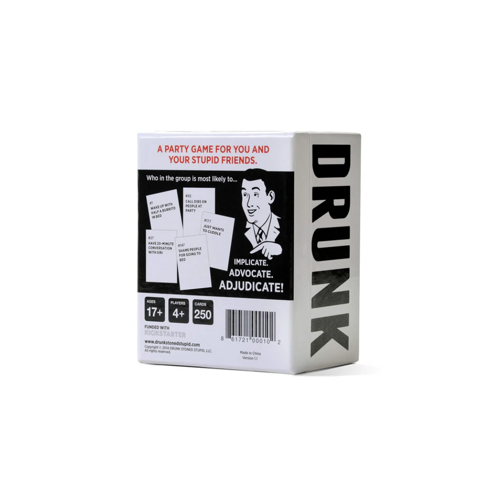 DRUNK STONED OR STUPID A Party Game