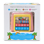 Baoli Dreaming Party Educational Bus Interactive Learning Toy – Pink 18M+