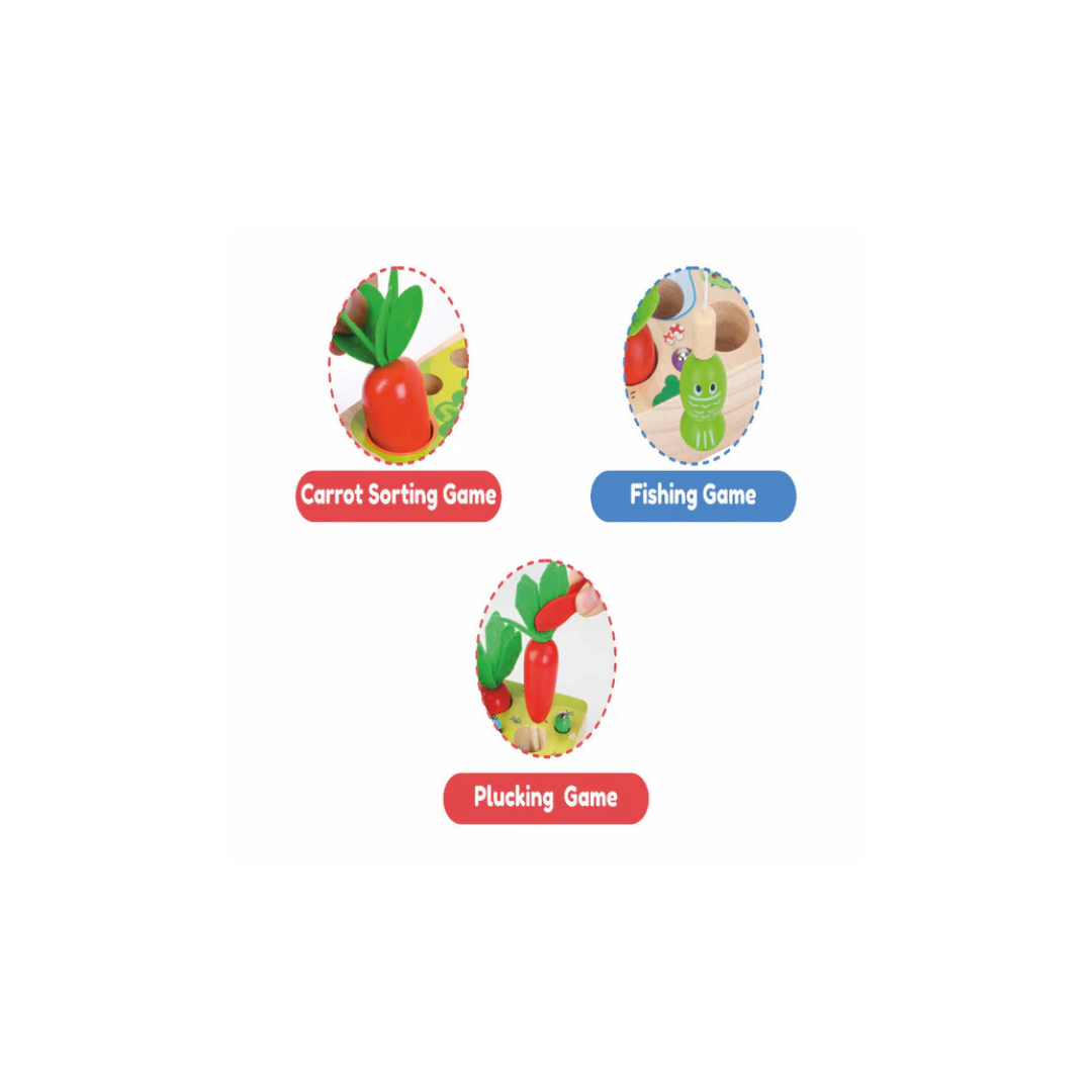 Open Ended 3 In 1 Magnetic Fishing Game