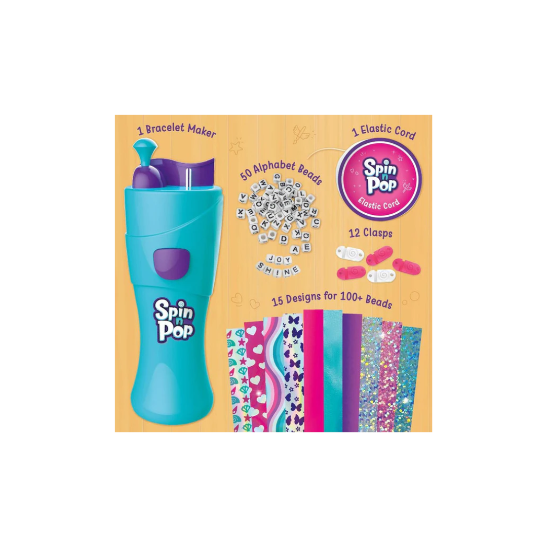 Imagimake Spin n Pop DIY Bracelet Making Kit