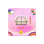 Kreeda DIY Rainbow Basket Making Kit  Circular & Rectangular DIY Wooden Basket Frames