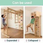 Curious Cub Wall Foldable Jungle Gym