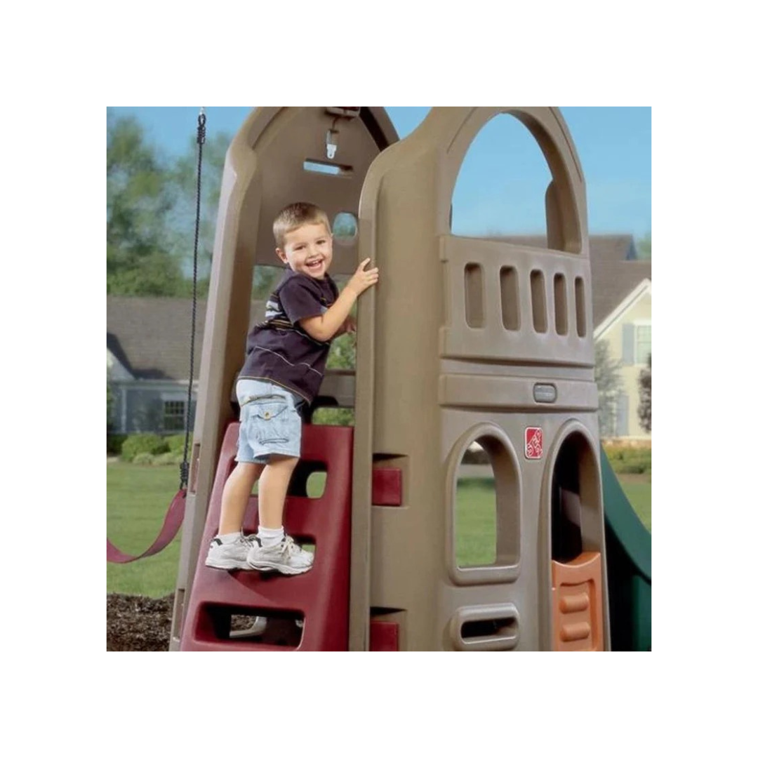 Step2 Naturally Playful Playhouse Climber & Swing Extension