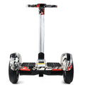 Hoverpro Bluetooth Self-Balancing Scooter with Handle Bar – Black & Red Graphic Design S11+ Miniseg Street with Handle Hoverboard