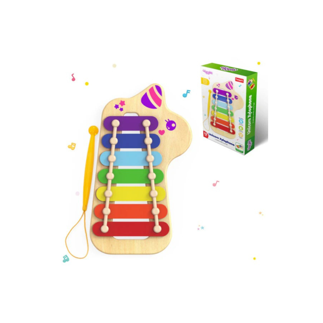 Funskool Giggles Unicorn Wooden Xylophone