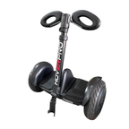 Hoverpro Self-Balancing Scooter with Adjustable Handle Bar – Black Hybrid Duo Miniseg Black with Handle Hoverboard