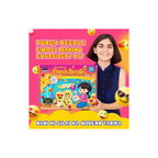 Kreeda Punch Needle Embroidery Kit, DIY Creative Activity, Emoji Embroidery DIY kit