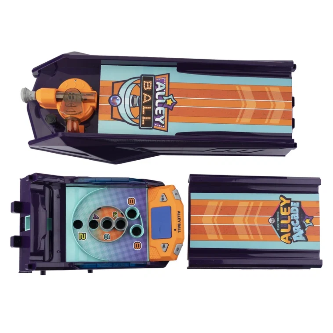 Electronic Alley Arcade Ball Game – Luxury Alley Ball Set with Light & Sound, 85+ CM Long