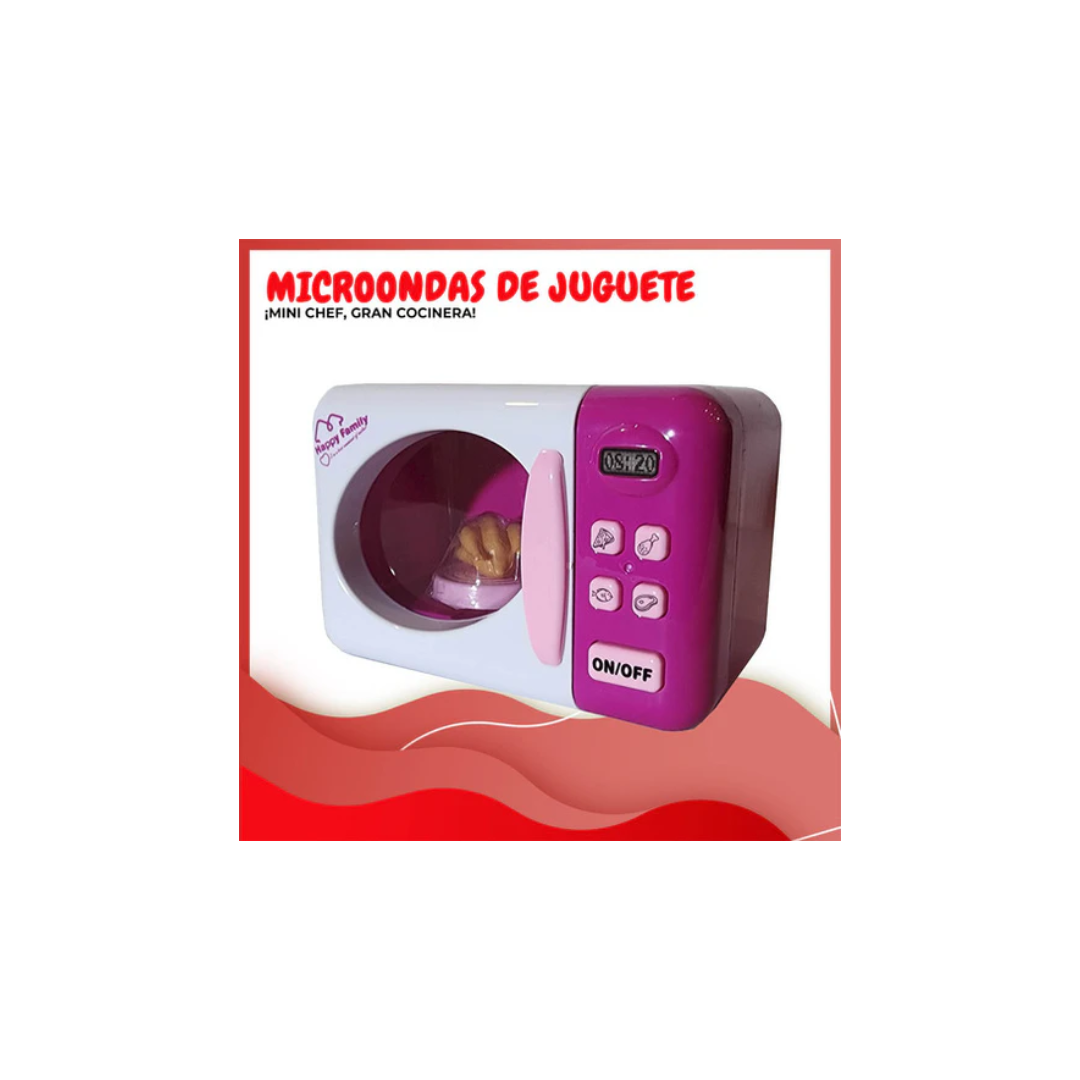Rainbow Toys Microwave With Accessories