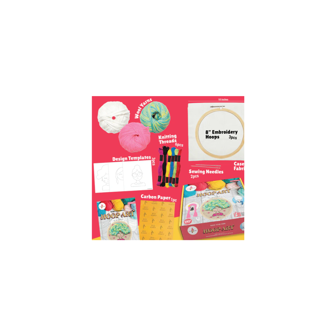 Kalakaram Make Your Own Hoop Art