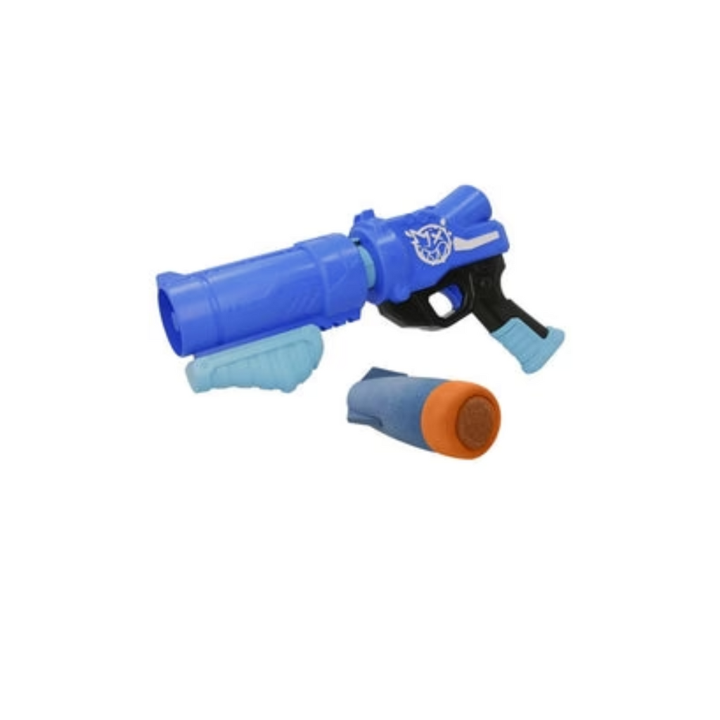 Funskool Color Clash Atomic Launcher, Chalk Filled Rocket, Pump Action