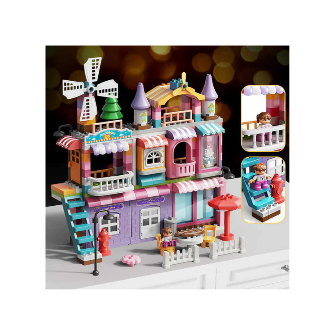 Rainbow Toys Feelo Fl1161 Diy Girl's Villa Building Blocks