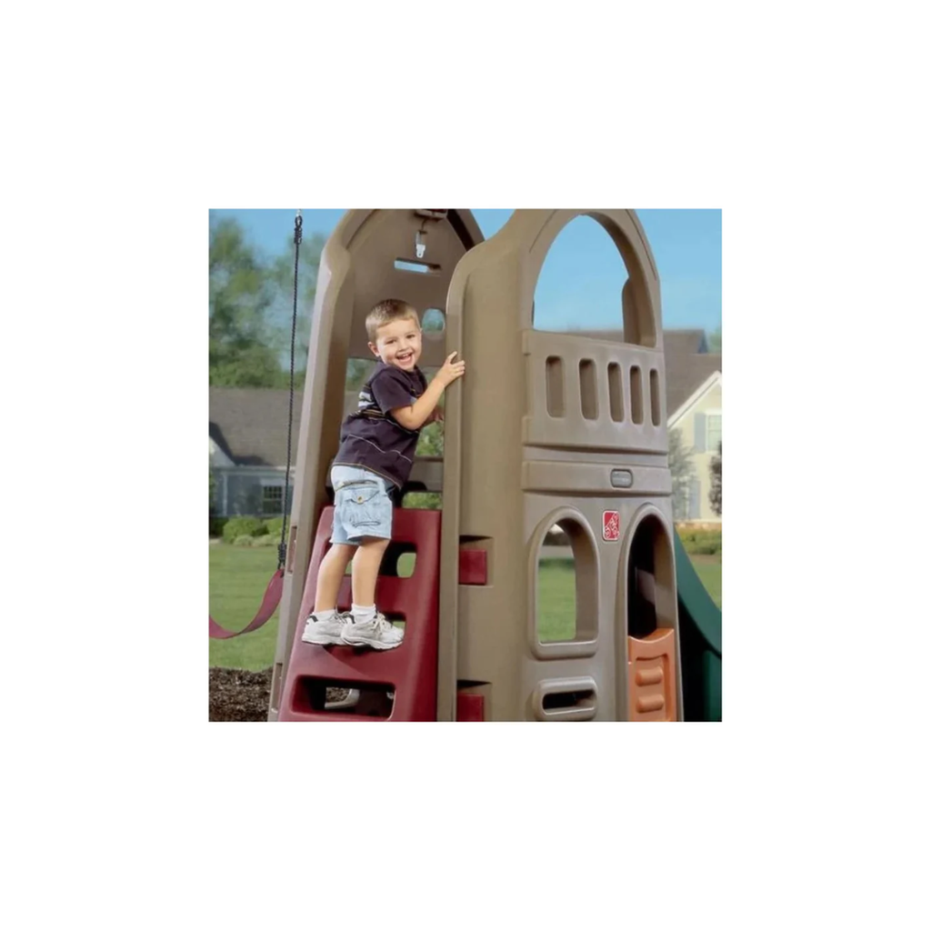 Step2 Naturally Playful Playhouse Climber & Swing Extension