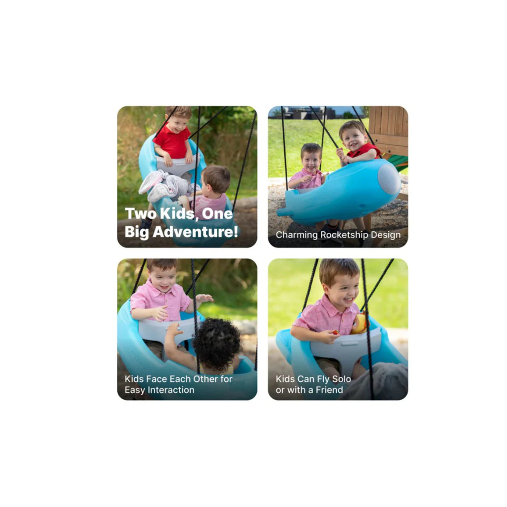 Step2 Rocket Swing For Two-Blue (422300)