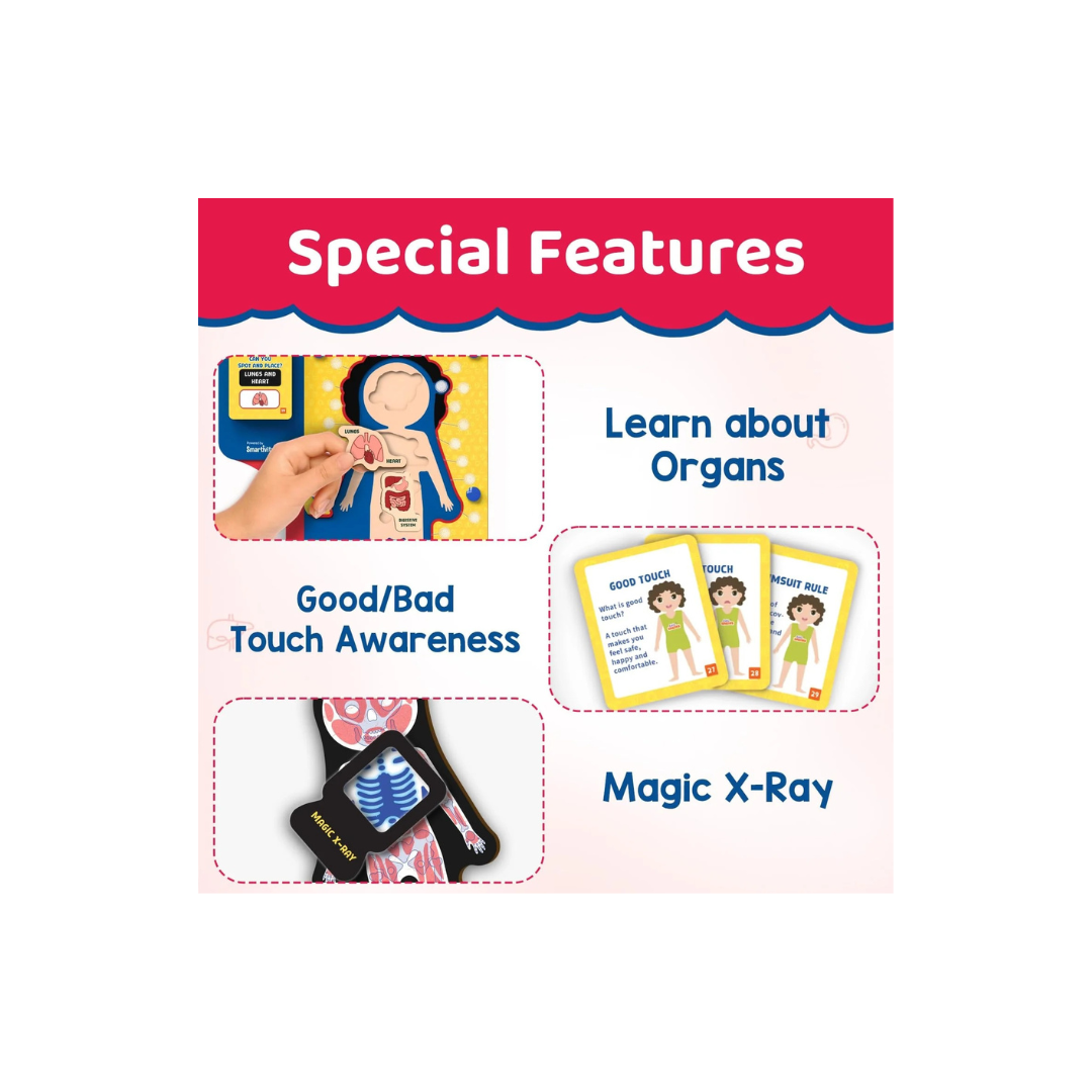 Smartivity Human Body Puzzle for Kids