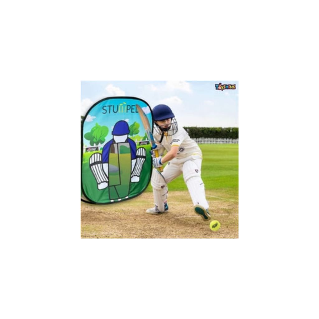 Speedup Foldable Standing Stumped Cricket Game for Kids
