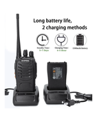 Baofeng Walkie Talkies BF-888S Rechargeable Two-Way Radios for Adults