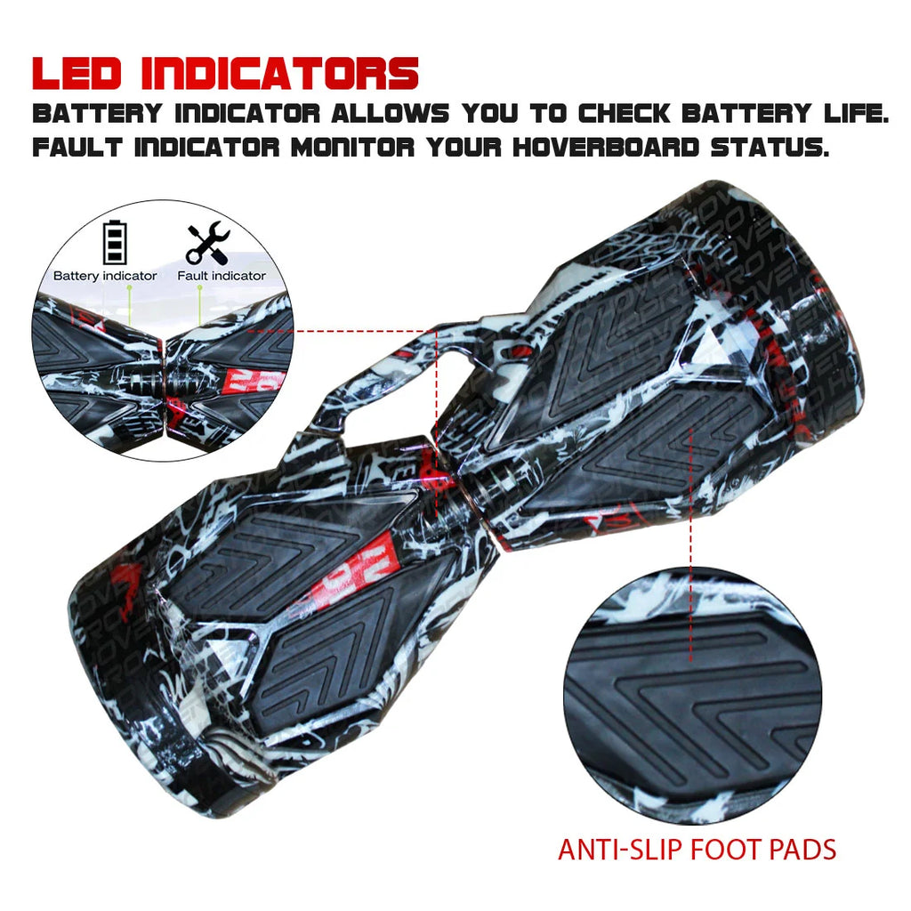Hoverpro Hoverboard H6 Eco Premium Self-Balancing Hoverboard with LED Wheels
