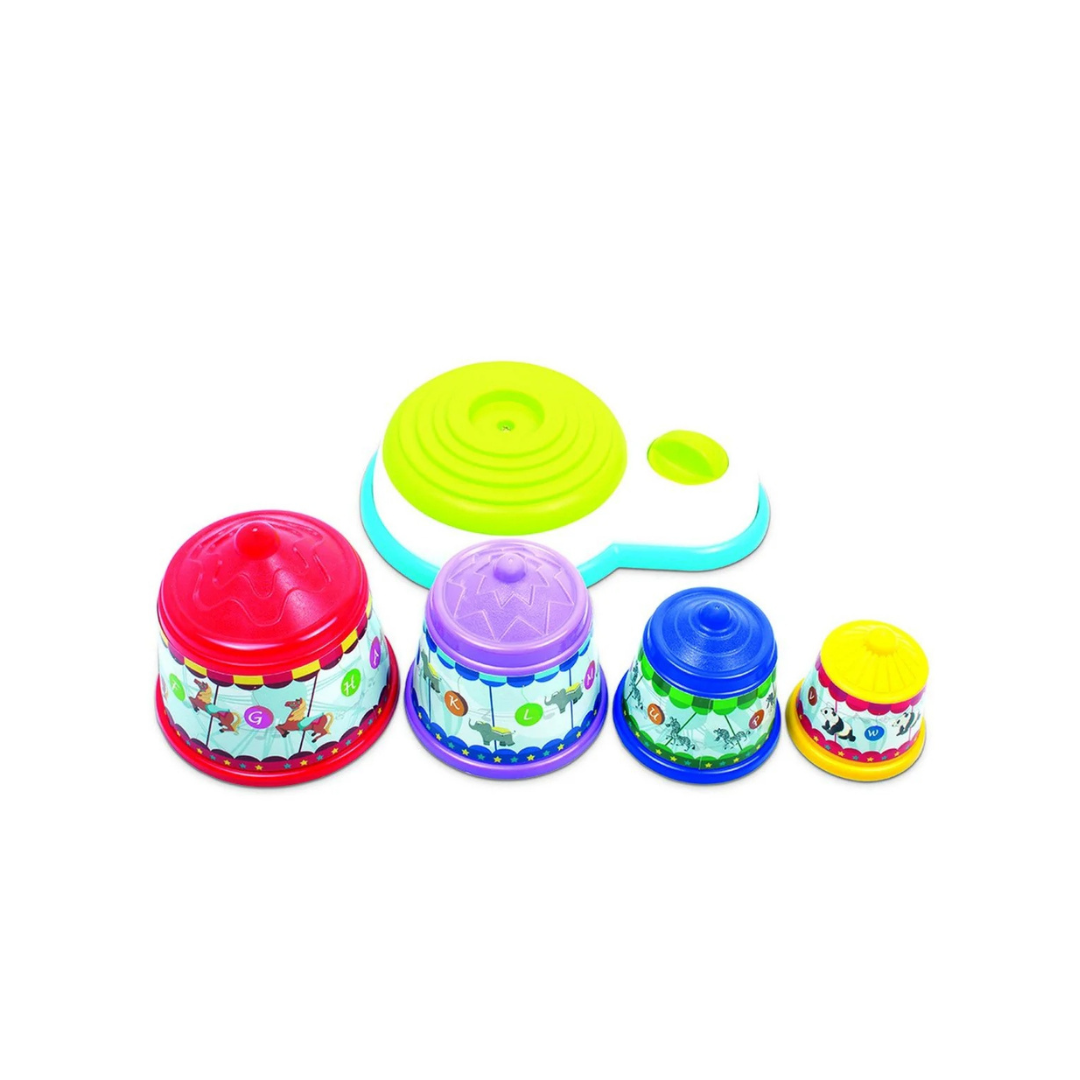 Funskool Giggles Melody Funfair , Multicolour Musical Stacking Toy