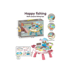 Lumo Musical Fishing Game Toy with Slideway, Rotating Ferris Wheel, Lights & Music