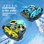 Rainbow Toys 4D-V24 3-in-1 Water, Land & Air Remote Control Quadcopter Drone