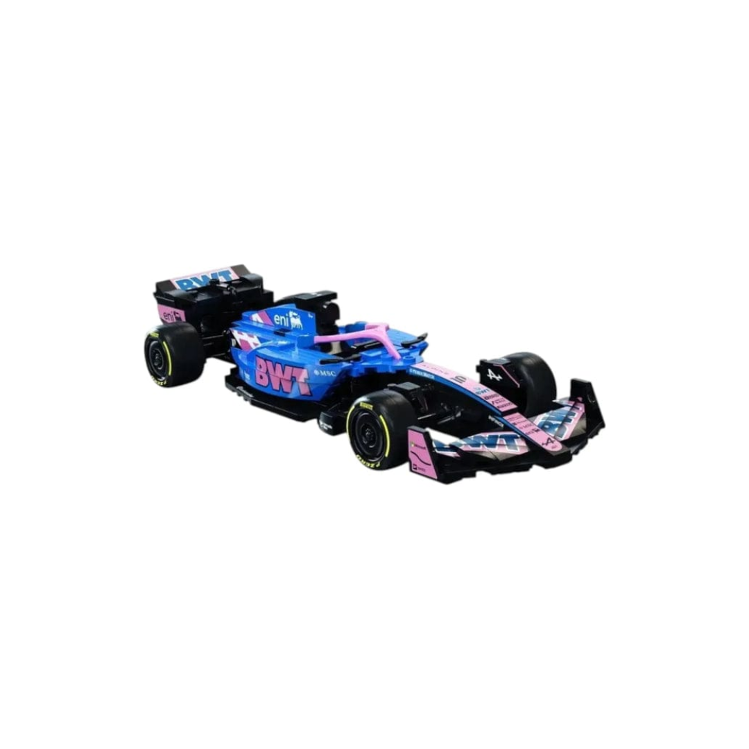 Rainbow Toys BWT Alpine Formula One Car Blocks