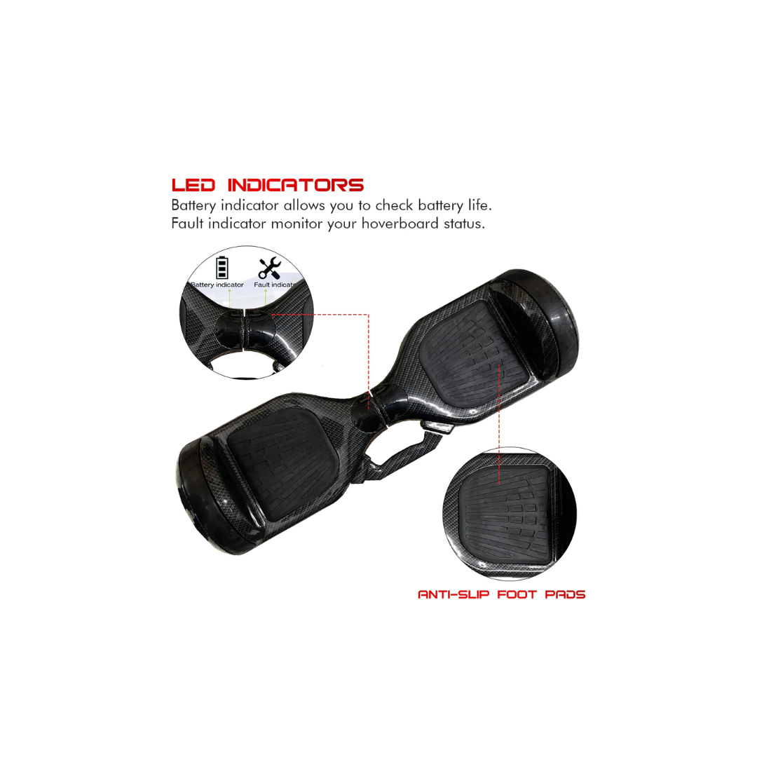 Hoverpro Hoverboard H6 Carbon Black
