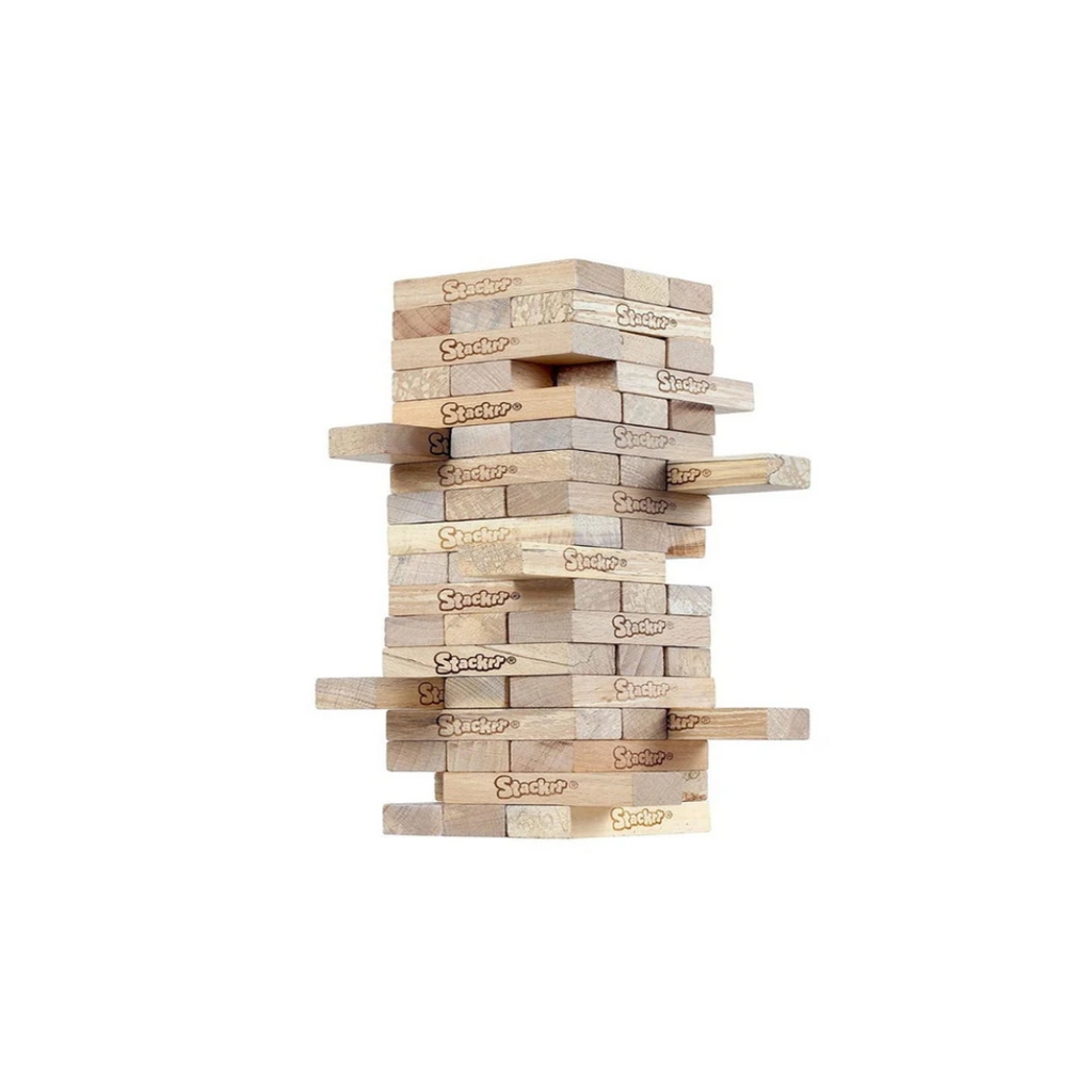 Skoodle Quest Stackrr Classic Hardwood Bricks