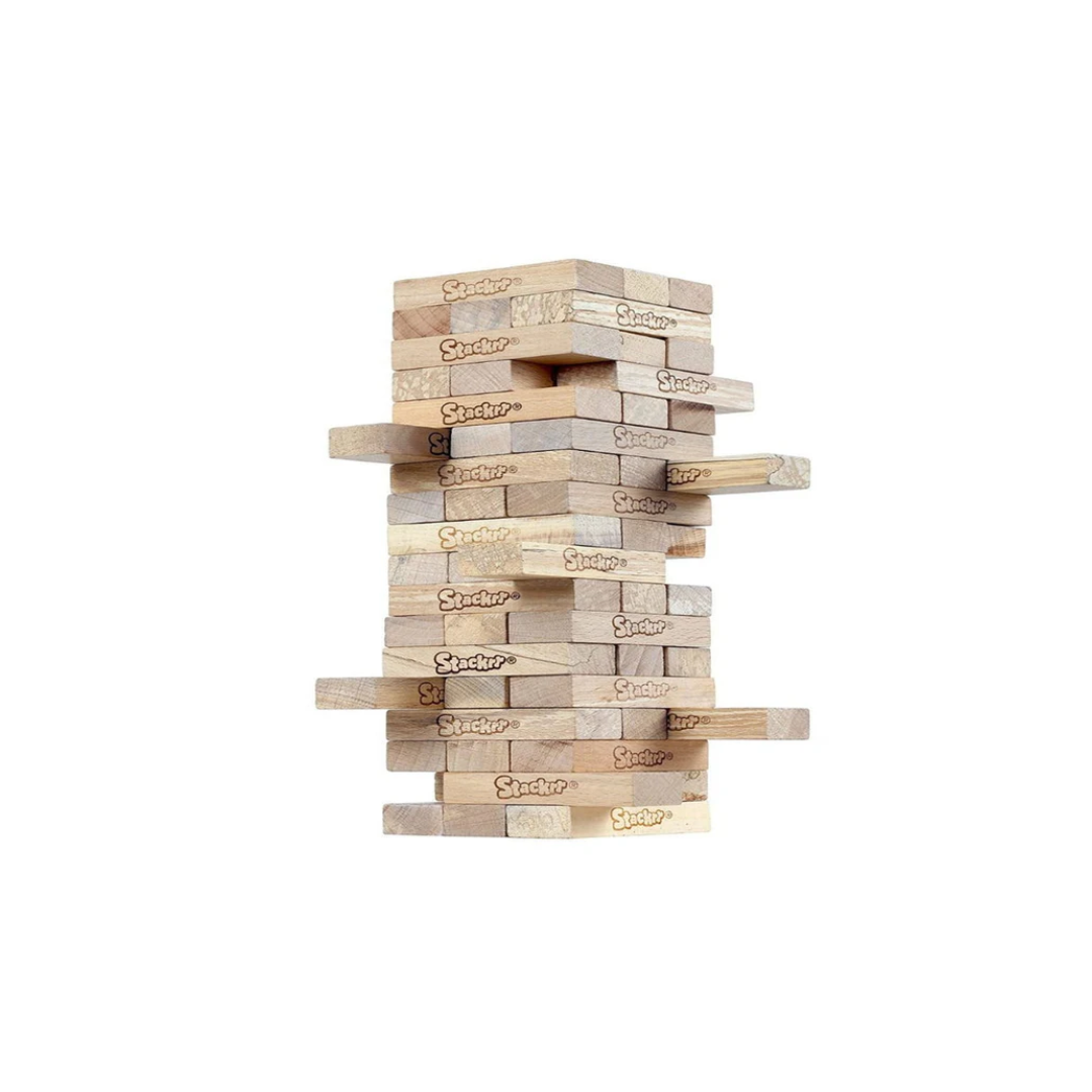 Skoodle Quest Stackrr Classic Hardwood Bricks