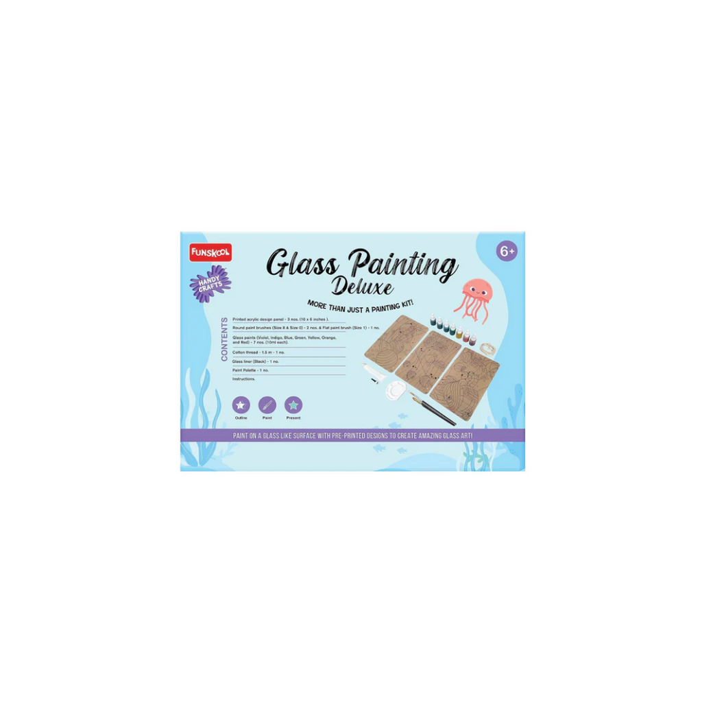Funskool Handycrafts Glass Painting Deluxe
