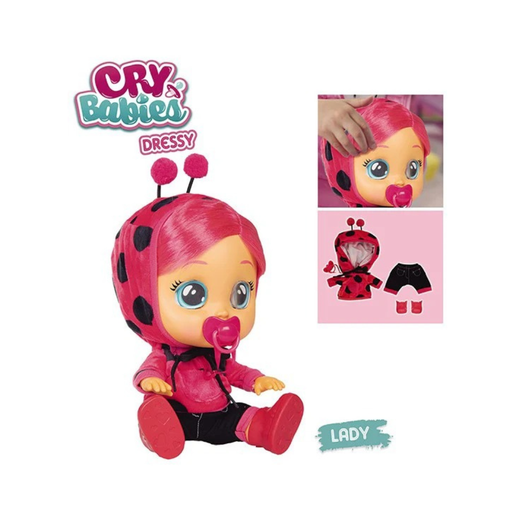 IMC Toys, Doll Cry Babies Dressy Lady